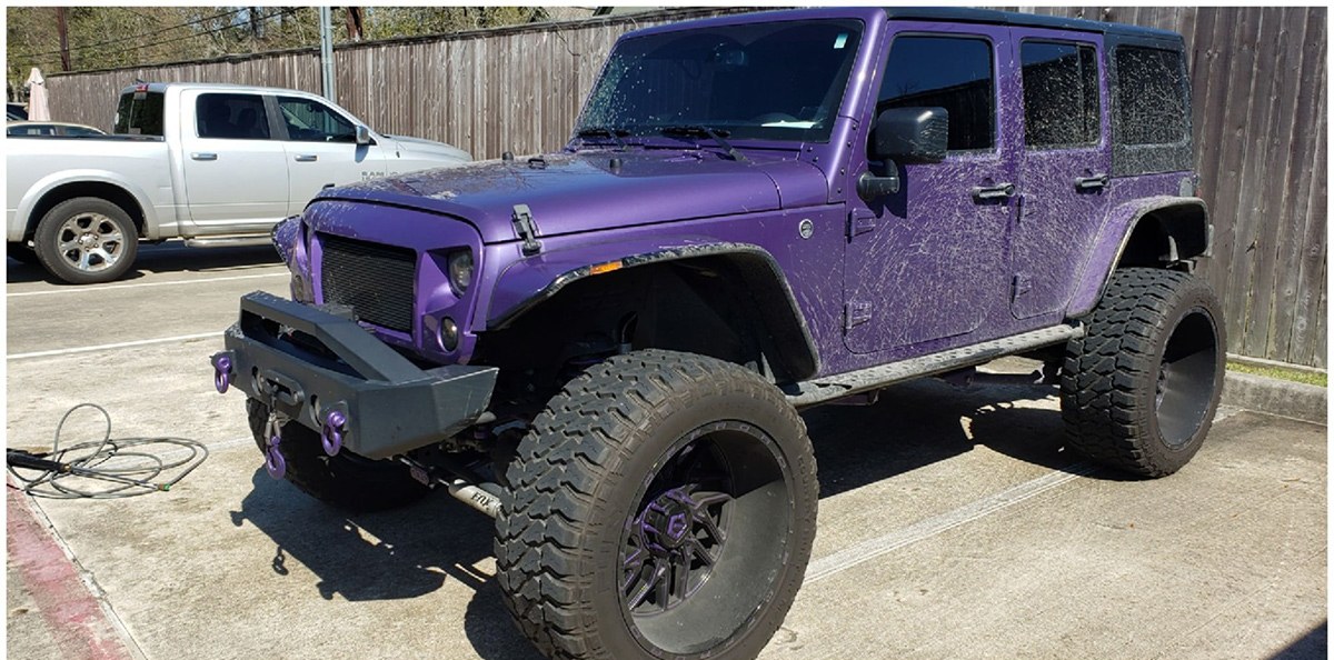 Car before washing